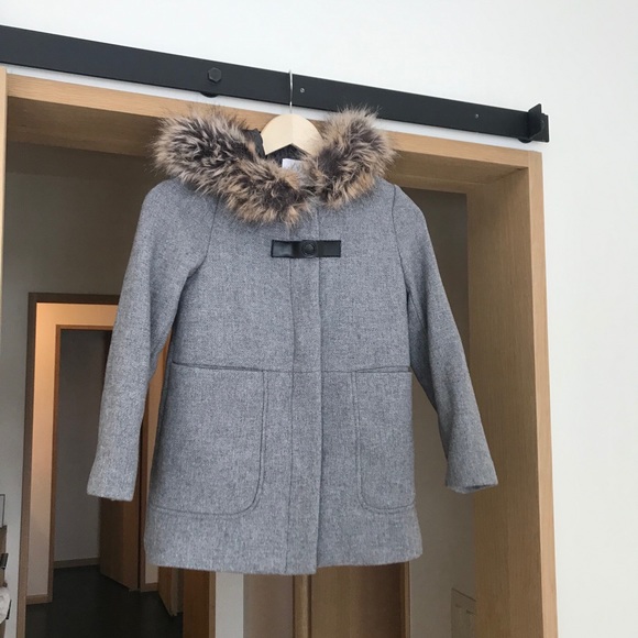 Zara Other - Zara (girls) wool blend dress coat size 10.